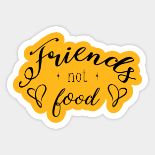 Animals are our Friends Sticker